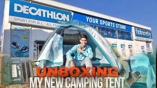 Decathlon Camping tent Unboxing amp Review Dont Buy How to set up Quechua 3 person Camping Tent [upl. by Ruphina956]