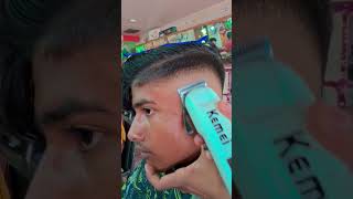 Crazy perfect High Taper one sided Quiff Hair cut 💇‍♂️ [upl. by Llerreg]