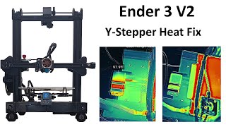 Ender 3 V2  The Reason Why Your YStepper Motor is Crazy Hot and How to Fix It without VREF Tweaks [upl. by Eidaj]