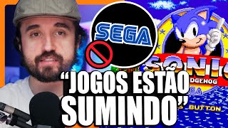 SEGA vai REMOVER JOGOS CLÁSSICOS das LOJAS VIRTUAIS [upl. by Christis]