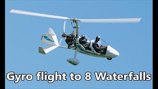 8 Waterfalls with my Gyrocopter [upl. by Rehpotsirc]