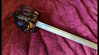 Hanwei Antiqued Backsword Modded Initial Impressions [upl. by Kariv]