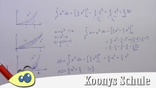 3 Aufgabentypen zur Flächenberechnung  Integralrechnung Analysis Beispiel [upl. by Liagibba]