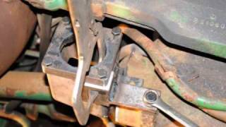 John Deere 60 620 amp 630 Repair Bracket [upl. by Haberman]