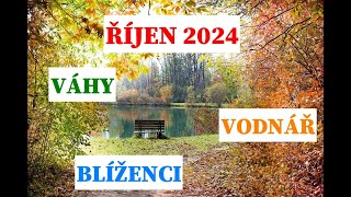 Říjen 2024🍀Váhy ♎ Vodnář ♒Blíženci ♊Astrologická předpověď☀️ [upl. by Otha]