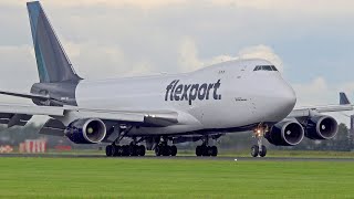 33 HEAVY LANDINGS  B7478F A380 B777 A350  Amsterdam Schiphol Airport Spotting [upl. by Salvay650]