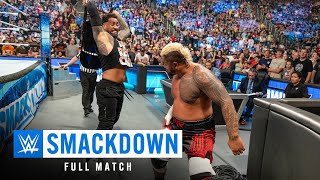 FULL MATCH Jey Uso vs Solo Sikoa SmackDown Aug 4 2023 [upl. by Fesuoy366]