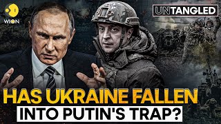 RussiaUkraine war Has Ukraines Kursk incursion backfired  WION Untangled [upl. by Rein582]