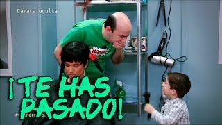 Cámara oculta de niños en El Hormiguero Niños peluqueros Adiós trenzas [upl. by Derfla106]