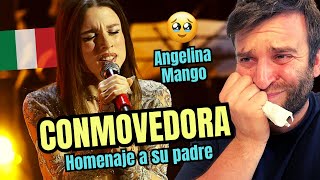 EMOCIONANTE ANGELINA MANGO quotLA RONDINEquot Homenaje a su padre San Remo Eurovisión2024 Italia Reacción [upl. by Eclud]