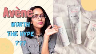 Avene Review for irritated skin 🧡  Thermal water spray Recovery cream amp cicalfate repair cream [upl. by Demitria870]