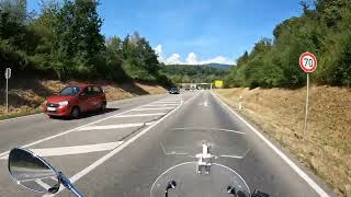 Motor Guzzi v7 Special ride in the Hills [upl. by Eneleahs]