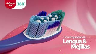 Cepillo de Dientes Colgate 360° Limpieza Completa [upl. by Erbes847]