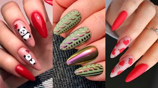 Nail Art Design ❤️💅 Compilation For Beginners  Simple Nails Art Ideas Compilation 712 [upl. by Duval]