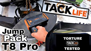 Diesel COLD START TACKlife T8 Pro Lipo Jump pack [upl. by Cristine]