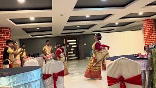 Bihu dance from our wedding [upl. by Gillespie434]