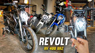 New Launch  2024 Revolt RV 400 BRZ ⚡ New Features  Price  Best Electric Bike 🤔 [upl. by Hplodur]