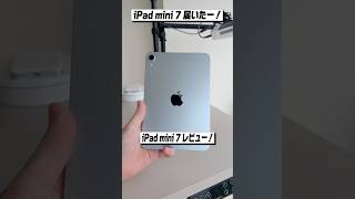 新型iPad mini 7キター！│iPad mini A17 Pro 2024 レビュー [upl. by Hawkie]