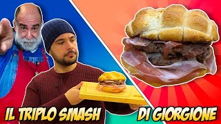 REPLICHIAMO il Triplo Smash di GIORGIONE  quotIN CUCINA CON CICCIOquot [upl. by Junji221]