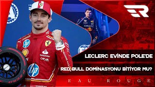 F1 Monaco GP Sıralama Turları Leclerc Evinde Polede Sainz  Audi İstanbul Park  Eau Rouge [upl. by Aroved]