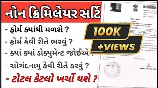 non creamy layer certificate gujarat  રૂ ૨૦  નોન ક્રિમિલિયર સર્ટિફિકેટ વિશે સંપૂર્ણ માહિતી [upl. by Studnia347]