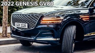 2022 Genesis GV80 Features amp Highlights [upl. by Animsaj]