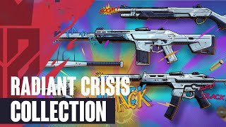 Radiant Crisis Skin Showcase  Valorant Radiant Crisis Collection [upl. by Courtenay587]