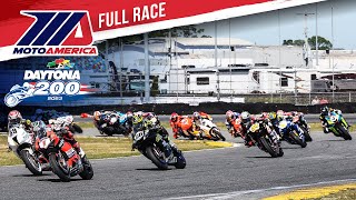 2023 MotoAmerica Daytona 200  FULL RACE [upl. by Gothar]