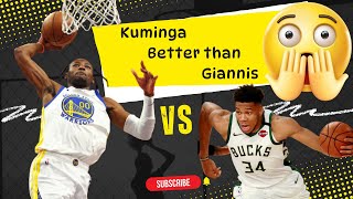 Giannis or Kuminga Whos Got the Better Potential [upl. by Einotna]