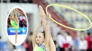 Averina Dina and Arina Rhythmic gymnastics Russia 1998 [upl. by Conlee]