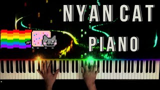 Nyan Cat  Piano Cover  Sheet Music [upl. by Dabney]