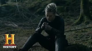 Vikings Queen Lagertha Requests A Last Kiss  MidSeason Five Finale Airs Jan 24  History [upl. by Merrily747]