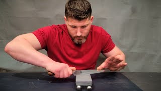 LEARN HOW TO PROPERLY SHARPEN KNIVES IN ABOUT 5 MINUTES [upl. by Tunnell]