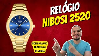 RELÓGIO TOP DA NIBOSI COMPRADO NO ALIEXPRESS  NIBOSI 2520 [upl. by Galven]