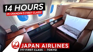 The Original Suite · JAPAN AIRLINES FIRST CLASS 🇺🇸 New York ✈ Tokyo 🇯🇵 Old Seat Worth It [upl. by Milzie534]