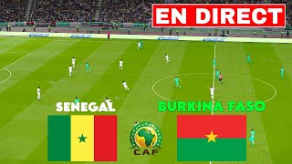 🔴EN DIRECT  Burkina Faso vs Sénégal  Éliminatoires Coupe dAfrique des Nations 2025 [upl. by Auqinaj289]