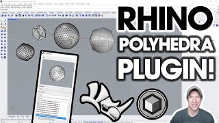 Amazing Polyhedron AddOn for Rhino  RhinoPolyhedra [upl. by Isleana]