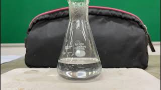 H2 Chemistry Hydrolysis of methyl salicylate 10  timelapsed video 1 [upl. by Snehpets]