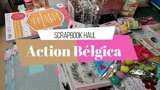 Compras haul de scrapbook  Action Bélgica  Yoltzin handmade [upl. by Riane]