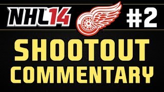 NHL 14 Shootout Commentary ep 2 quotDetroit vs Torontoquot [upl. by Marmion]