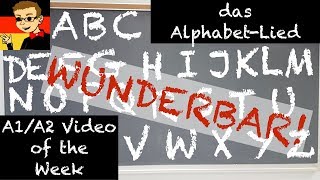 German for Beginners 28 The Alphabet Song [upl. by Annodas]