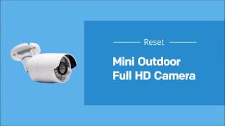 How to reset outdoor HD camera [upl. by Baggett]