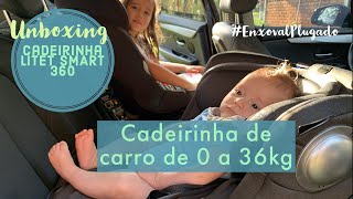 Cadeirinha para carro em um único investimento usa de recém nascido até 36kg ou 12 anos [upl. by Christoper]