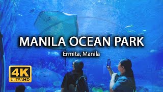 4K Manila Ocean Park 2023  Walking Tour  Island Times PH [upl. by Wickham]