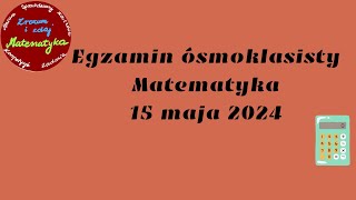 Zadanie 2 Egzamin ósmoklasisty z matematyki 2024 maj Wypisano ułamki spełniające łącznie następując [upl. by Adnilam649]