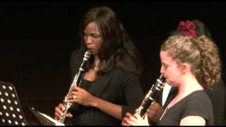 Clarinet Ensemble  Peacherine Rag [upl. by Dagall15]