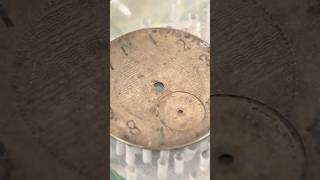 Vintage Pocket Watch Dial Restoration ⌚ asmr watch watchrestoration asmrvideo watchrepair [upl. by Ydissahc]