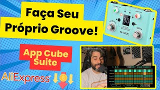 Editando Grooves de Bateria no Pedal M Vave Lost Tempo  Tutorial Completo [upl. by Mario]