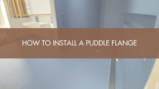 How to Install a Puddle Flange [upl. by Gran310]