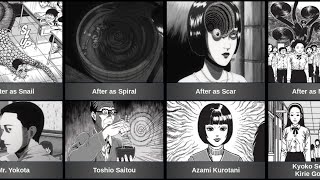 TOP MOST SCARIEST AND CRAZY TRANFORMATION IN UZUMAKI SPIRAL INTO HORROR [upl. by Attennod]